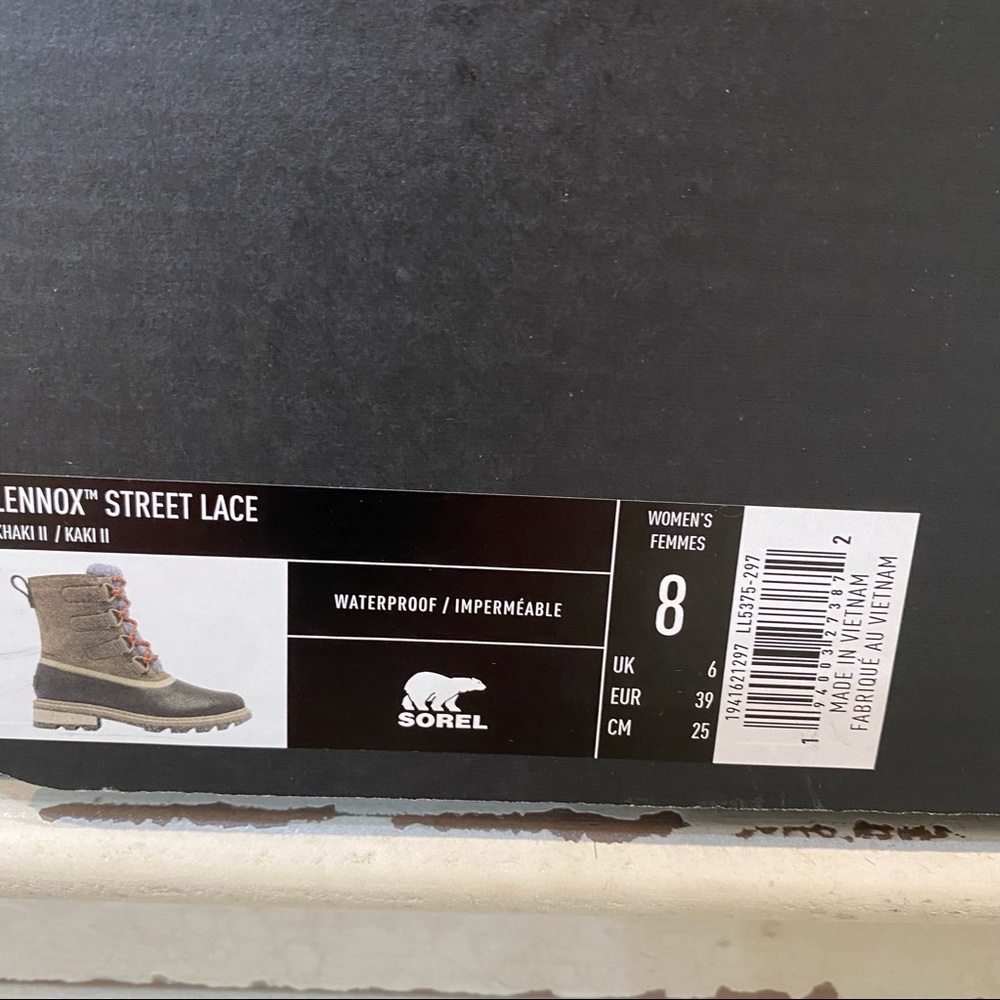 Sorel Lennox Street Laceup Waterproof Suede boots - Picture 12 of 12